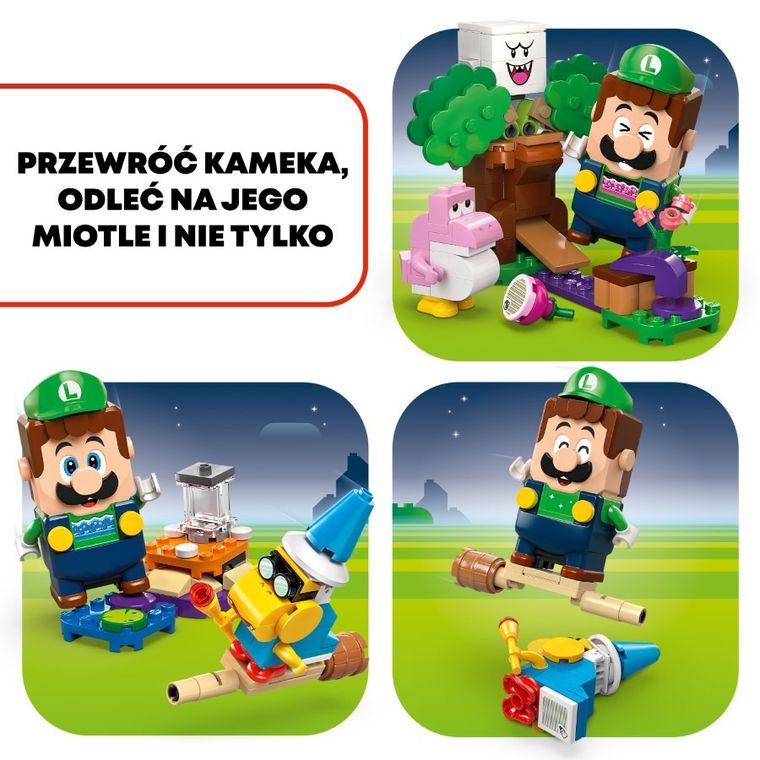 LEGO Super Mario, Przygody z interaktywną figurką LEGO Luigi, 71440
