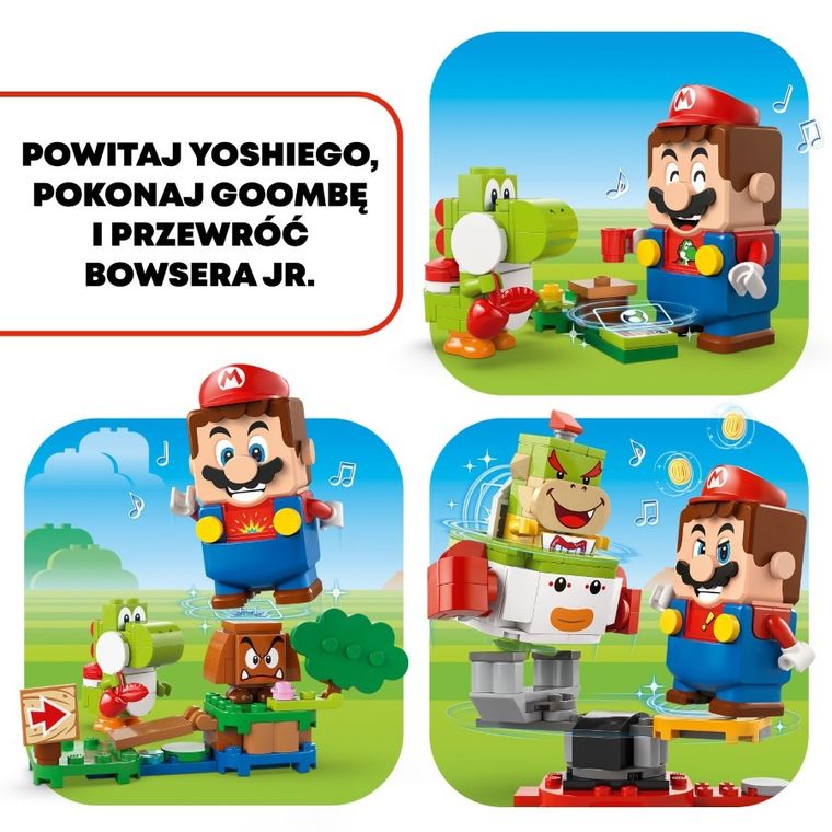 LEGO Super Mario, Przygody z interaktywną figurką LEGO Mario, 71439