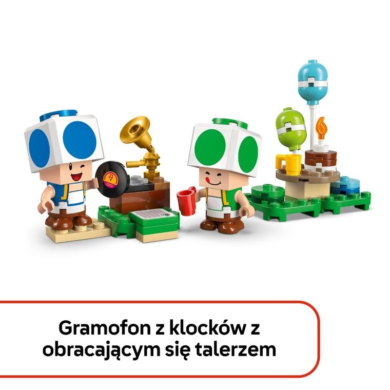 LEGO Super Mario, Toad i domówka, 72041