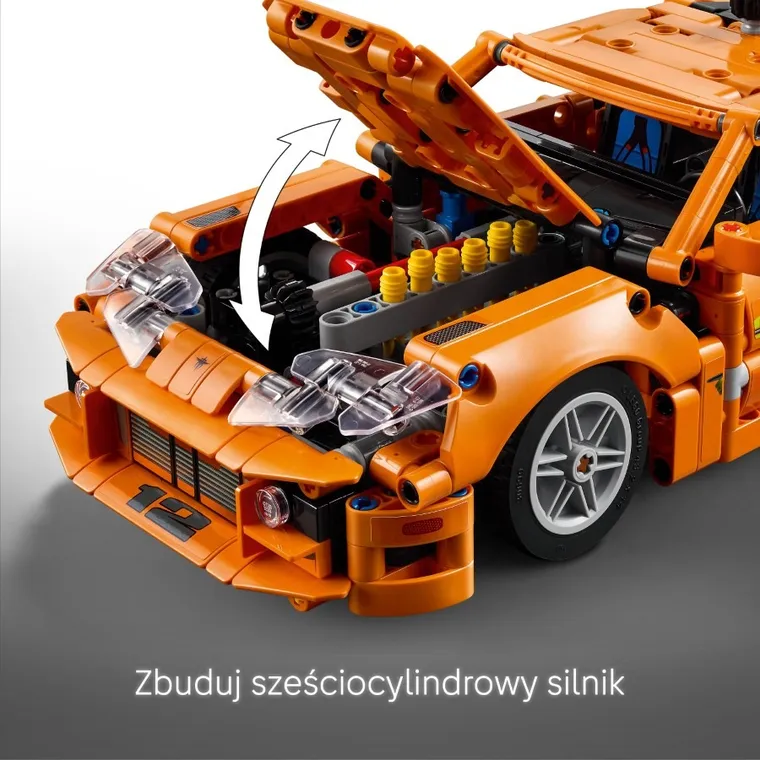 LEGO Technic, Fast and Furious Toyota Supra MK4, 42204