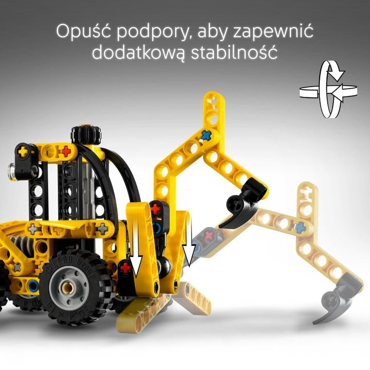 LEGO Technic, Koparko-ładowarka, 42197