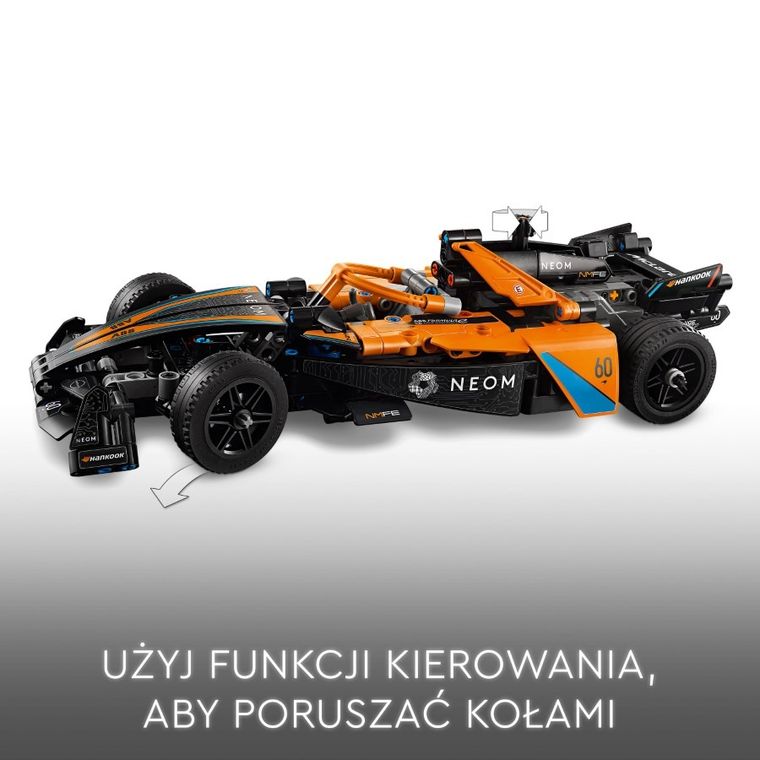 LEGO Technic, NEOM McLaren Formula E Race Car, 42169