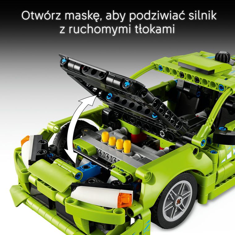 LEGO Technic, Samochód Fast and Furious Mitsubishi Eclipse, 42229