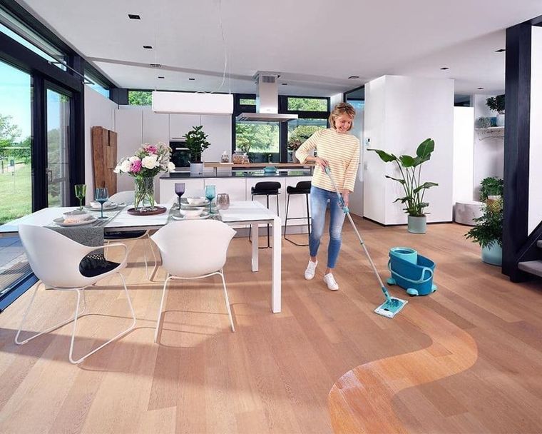 Leifheit, Clean Twist M Ergo, zestaw: mop z wiadrem, 52121