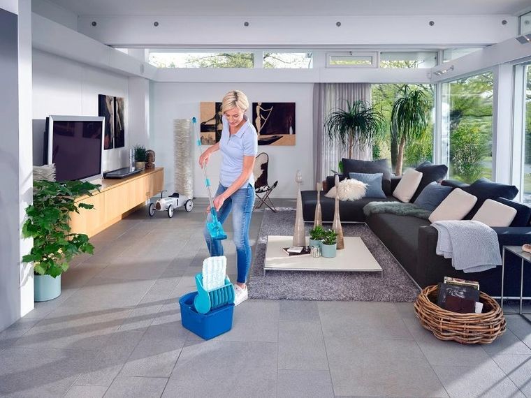 Leifheit, Profi Compact, zestaw: wiadro z mopem, 55092