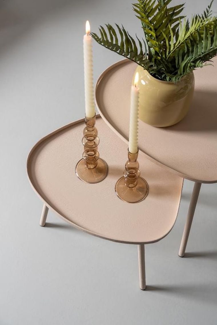 Leitmotiv, Boaz, stolik kawowy metalowy, wys. 43 cm