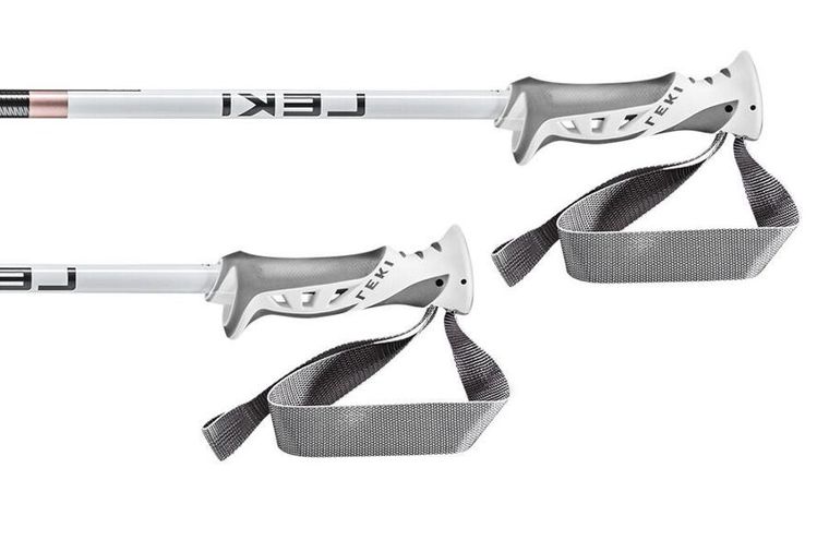 Leki, Bliss, kijki trekkingowe, białe, 115 cm