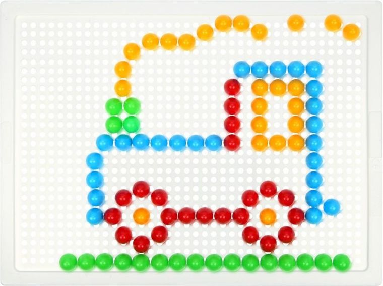 Lena, mozaika kolorowa, 100 elementów