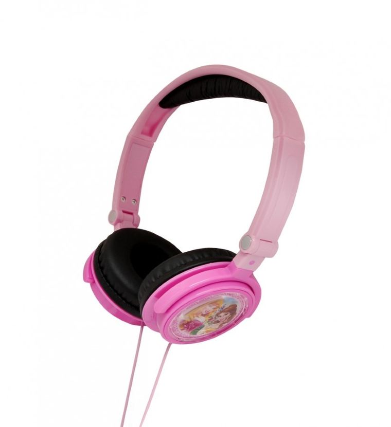 Lexibook, Księżniczki Disneya, składane słuchawki przewodowe