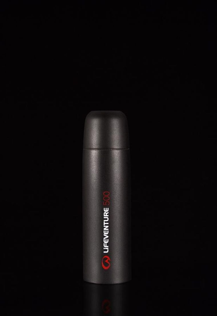 Lifeventure, termos próżniowy, dark grey, 500 ml