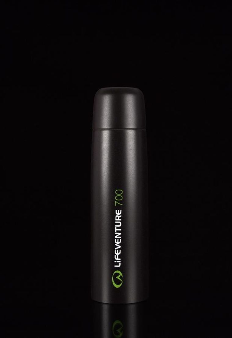 Lifeventure, termos próżniowy, dark grey, 700 ml