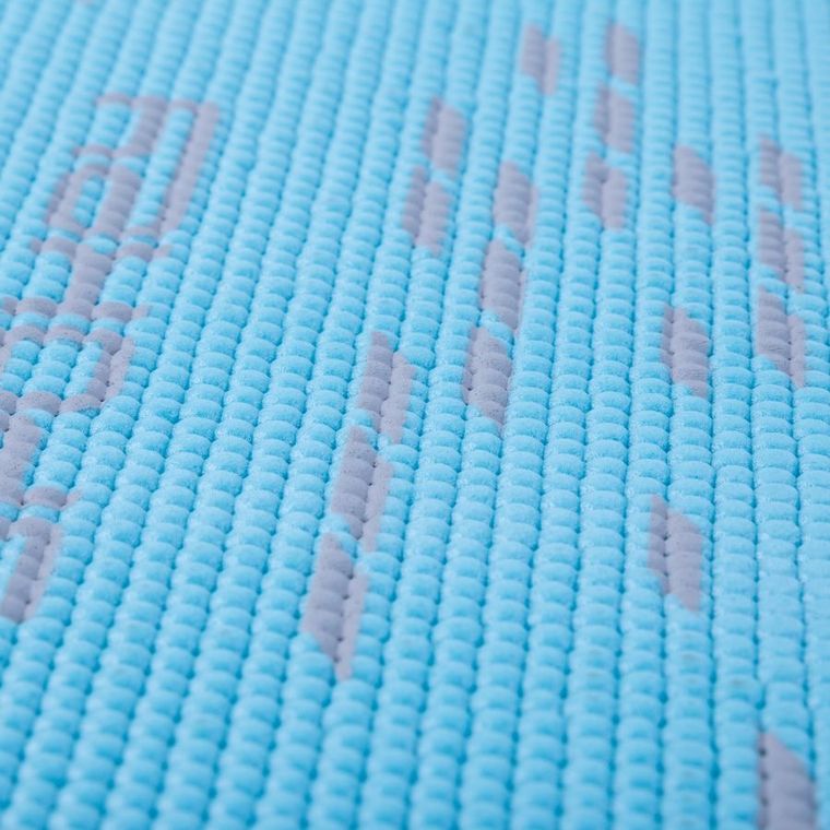 Lightmat II, mata do ćwiczeń, PVC, 6 mm, niebieska