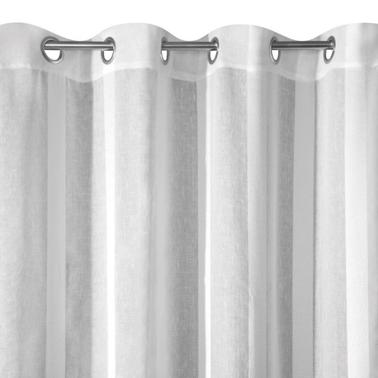 Lilian, zasłona gotowa, w pionowe ozdobne pasy, 140-250 cm