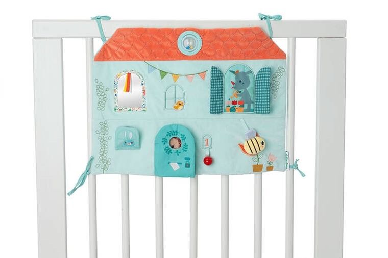 Lilliputiens, Domek Sarenki Stelli i Smoka Joe, miękka tablica aktywizująca do zabawy, 3m+