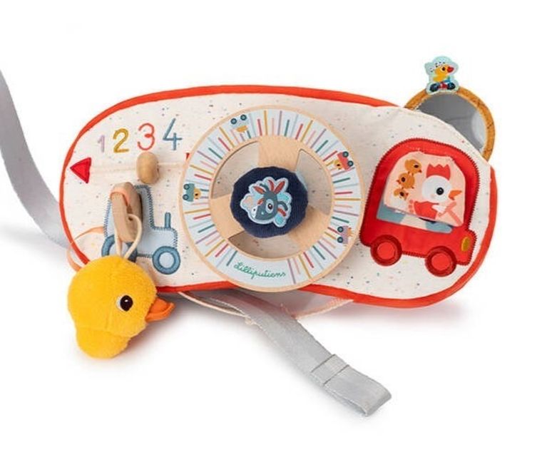 Lilliputiens, Farma, miękka tablica aktywizująca do zabawy, 10m+