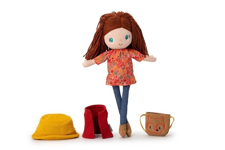 Lilliputiens, Lea eksplorerka przyrody, lalka, 41 cm, 2l+