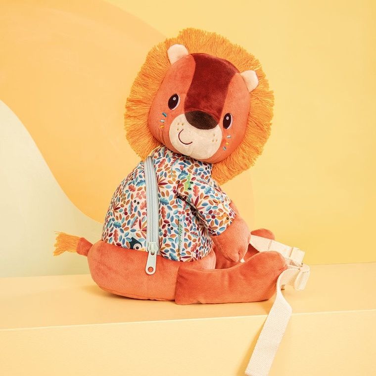 Lilliputiens, Lew Jack, maskotka-plecak