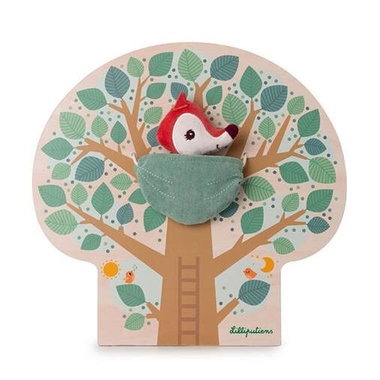 Lilliputiens, Lisiczka Alice, Mój dzień, drewniana tablica magnetyczna, 2l+