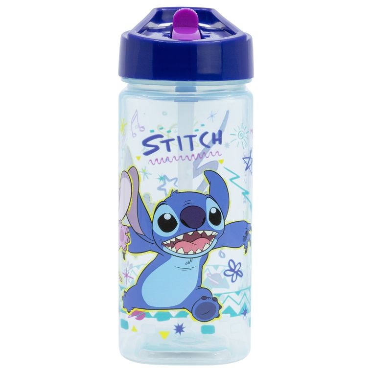 Lilo i Stitch, Bidon Square ze słomką, 510 ml