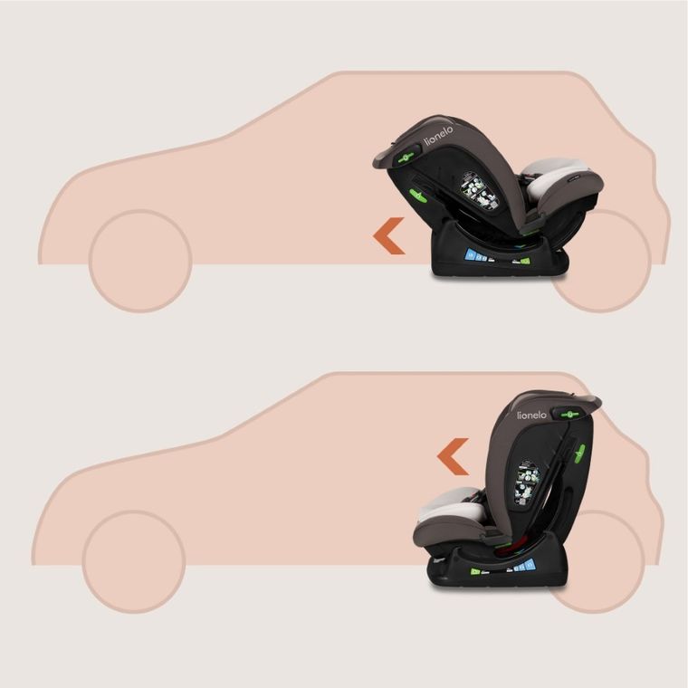 Lionelo, Aart, i-Size, fotelik samochodowy, beige latte, 40-150 cm