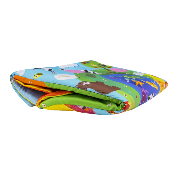 Lionelo, Anika Plus, mata edukacyjna, Blue Yellow