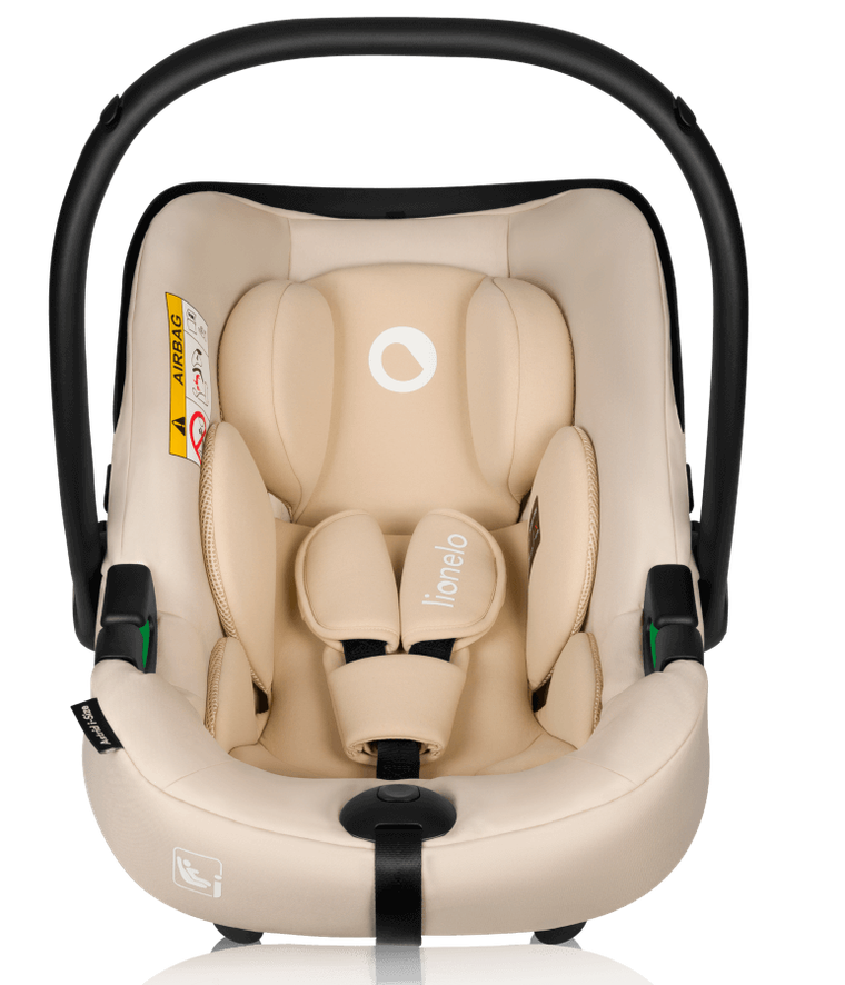 Lionelo, Astrid, I-Size, fotelik samochodowy, Beige Sand, 40-87 cm