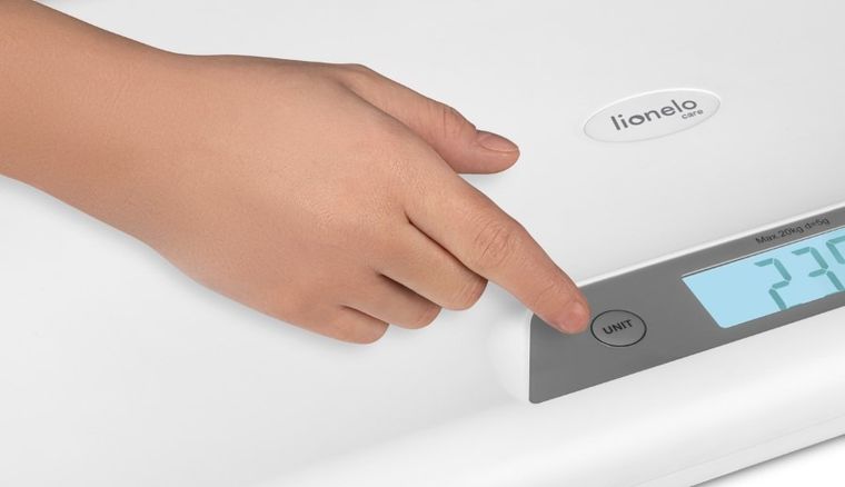Lionelo, Baby Balance, waga niemowlęca, White