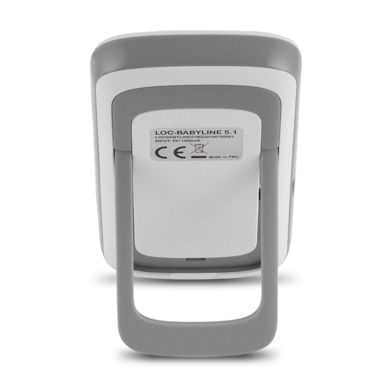 Lionelo, Babyline 5.1, niania elektroniczna video, biała