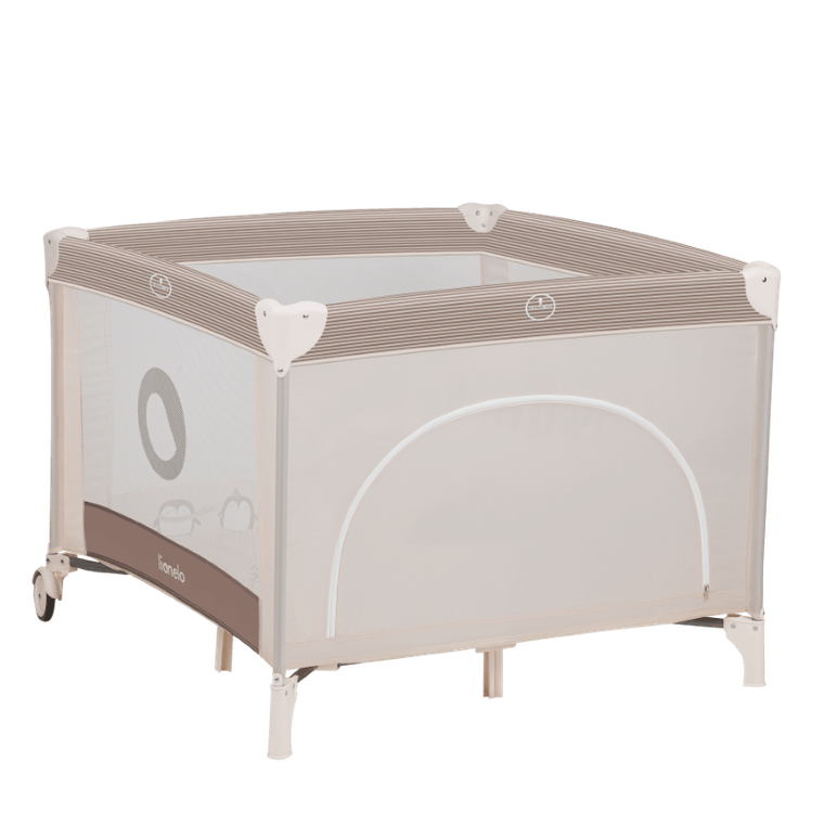 Lionelo, Bonnie, kojec dla dzieci, Beige Sand