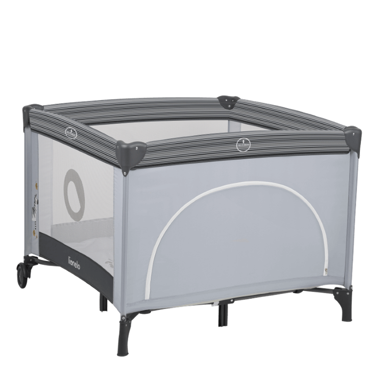 Lionelo, Bonnie, kojec dla dzieci, Grey Stone