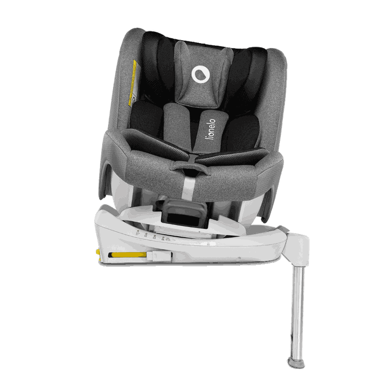 Lionelo, Braam, fotelik samochodowy, 40-150 cm, Grey Stone