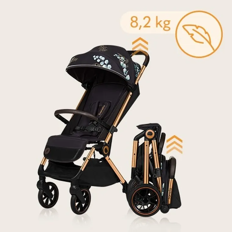 Lionelo, Cloe, wózek spacerowy, Golden Moments