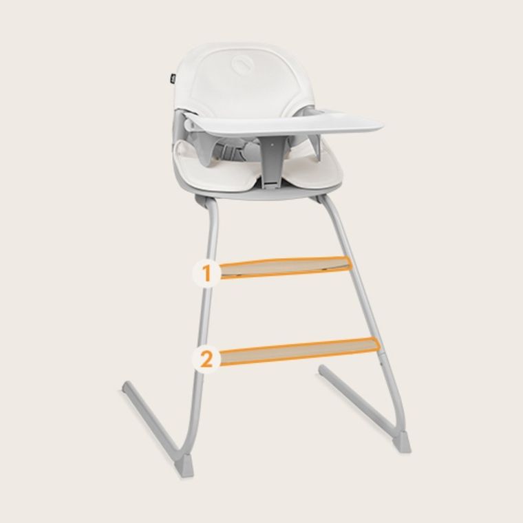 Lionelo, Dalia, krzesełko do karmienia, grey stone