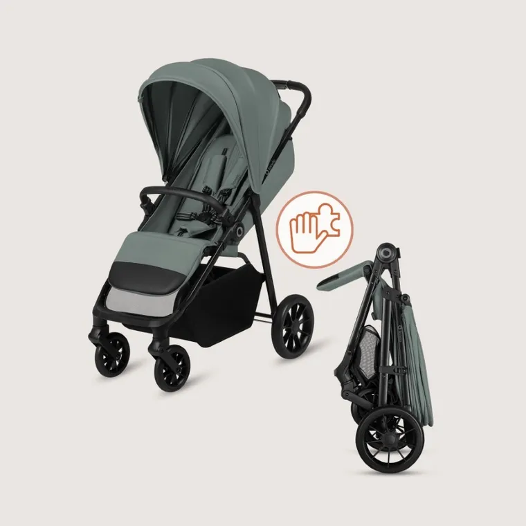Lionelo, Emerald, wózek spacerowy, green forest