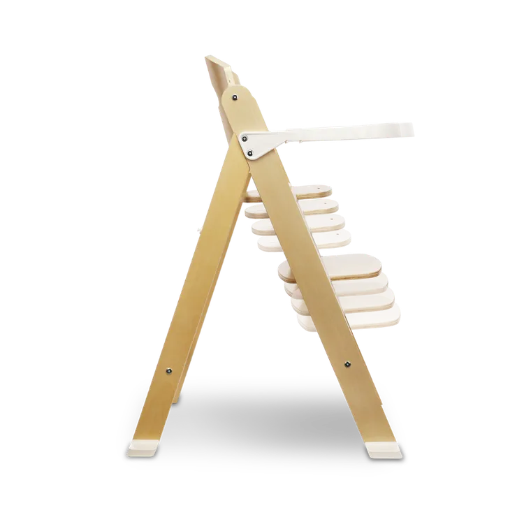 Lionelo, Floris, krzesełko do karmienia, drewniane