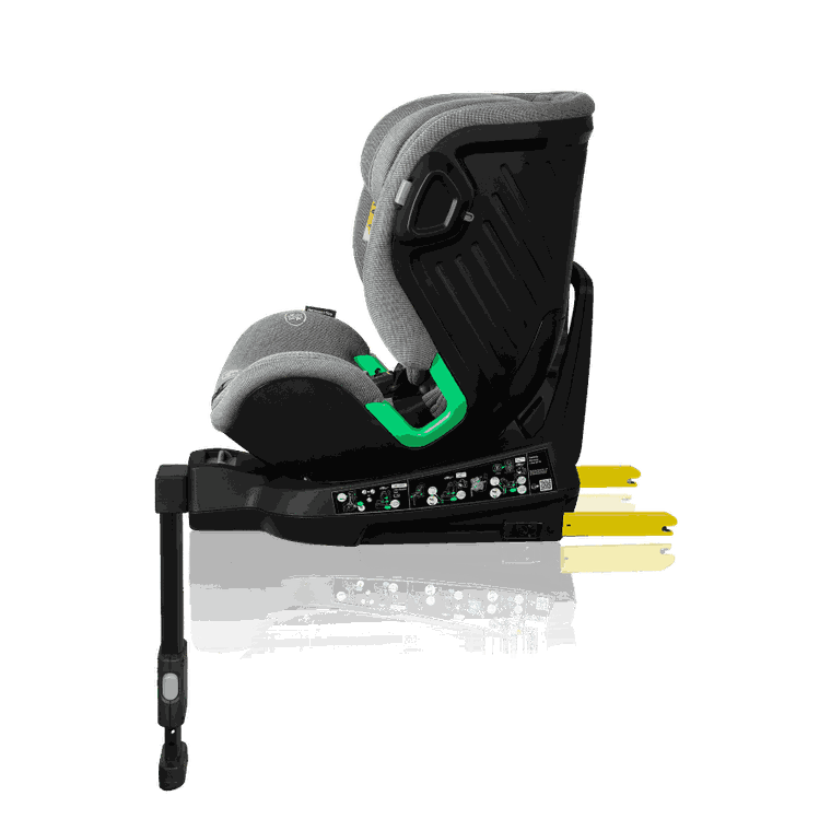 Lionelo, Harmony, I-Size, fotelik samochodowy, Concrete Bamboo, 40-150 cm