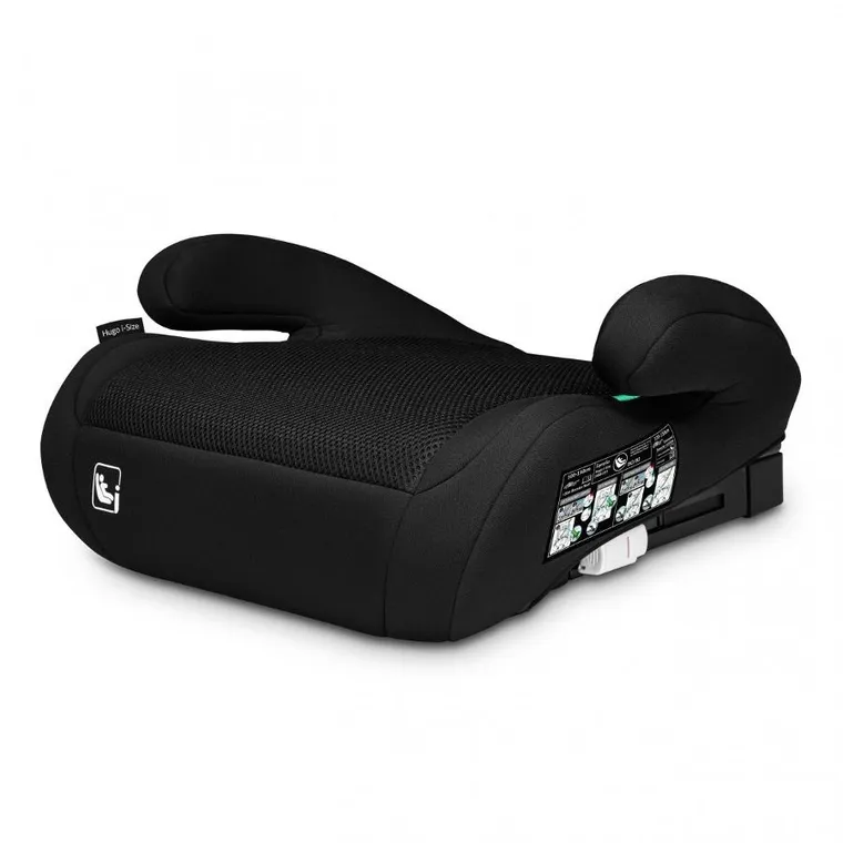 Lionelo, Hugo, I-size, fotelik samochodowy, Black Carbon, 100-150 cm