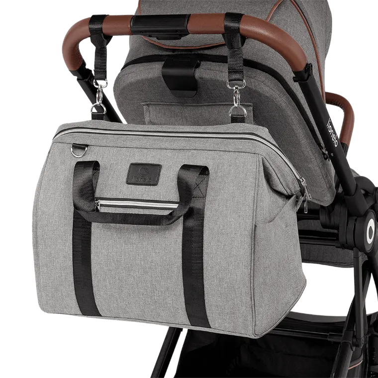 Lionelo, Ida, torba do wózka, Grey Concrette