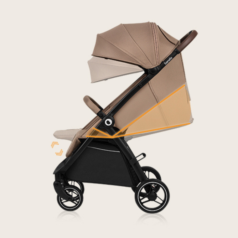 Lionelo, Ingrid, wózek spacerowy, Beige Sand