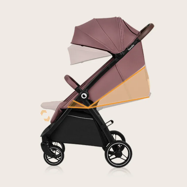 Lionelo, Ingrid, wózek spacerowy, Pink Mauve