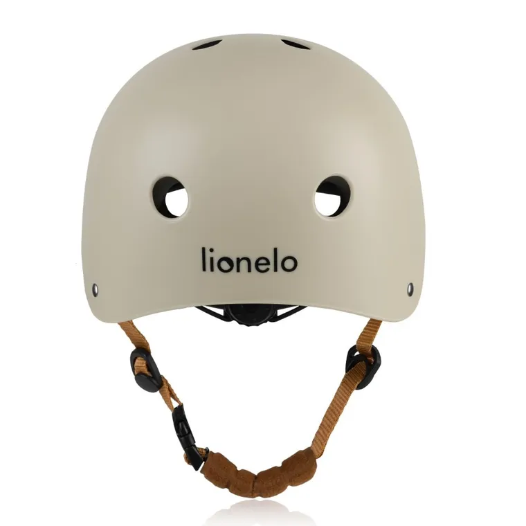 Lionelo, kask rowerowy, Beige Sand