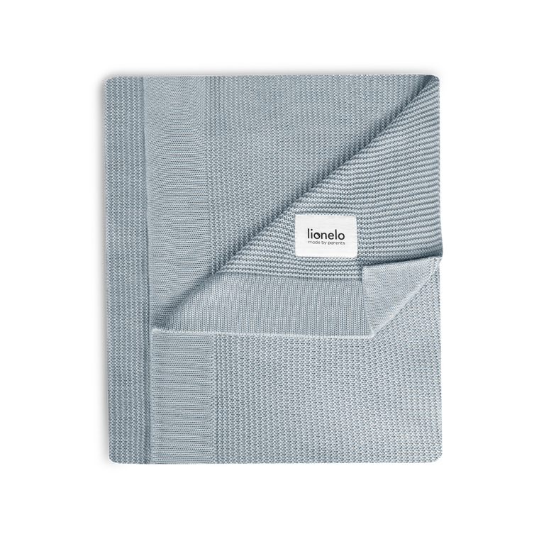 Lionelo, kocyk bambusowy, Grey, 75-100 cm