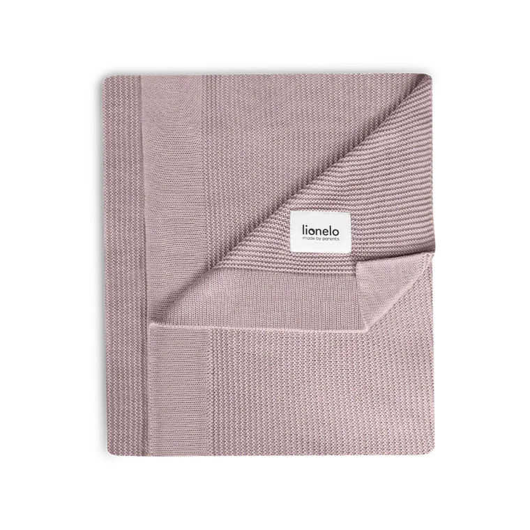 Lionelo, kocyk bambusowy, Pink, 75-100 cm