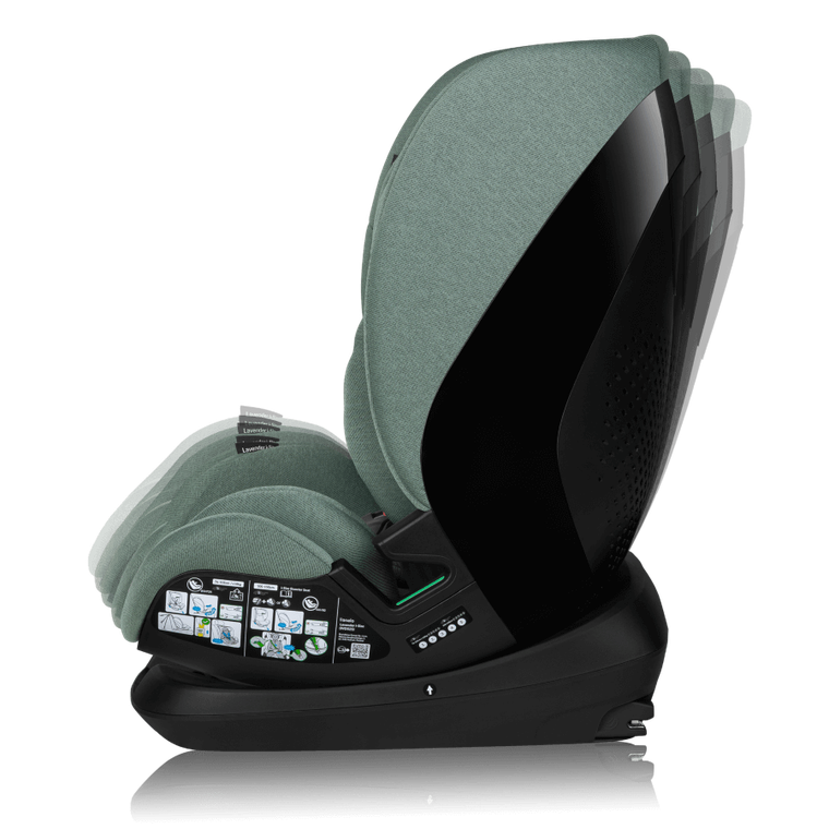Lionelo, Lavender I-size, fotelik samochodowy, Green Pistachio, 76-150 cm