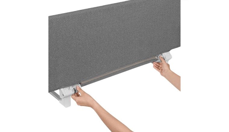 Lionelo, Lora XL, bramka ochronna, Grey Stone