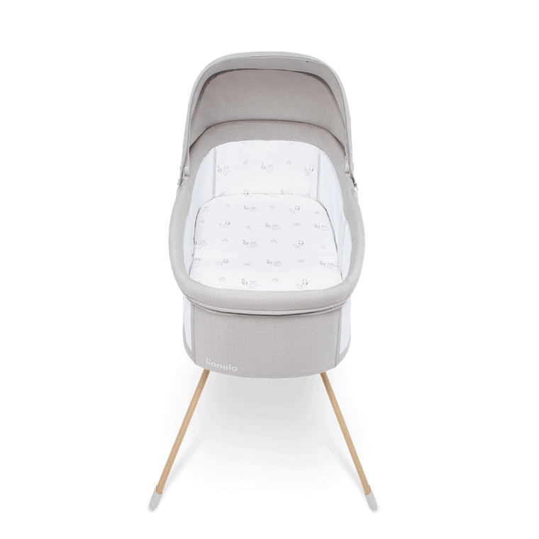 Lionelo, Malin Evo, łóżeczko, Beige Sand