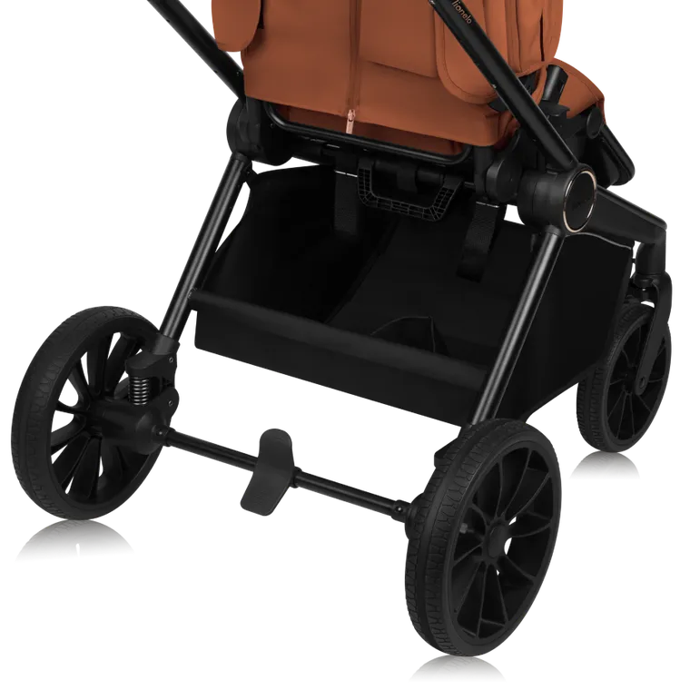 Lionelo, Mika Plus, wózek spacerowy, Brown Rust