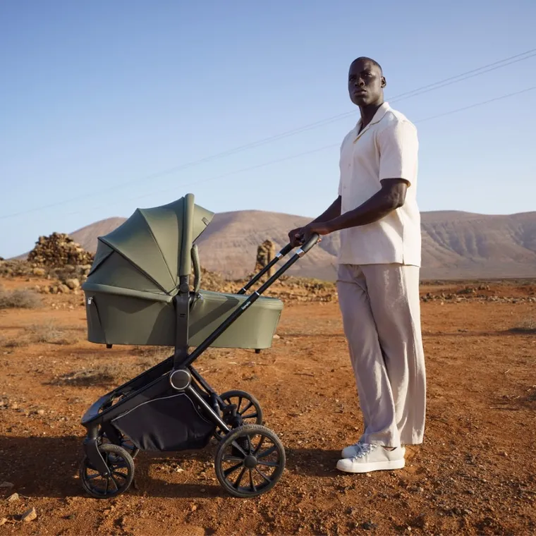 Lionelo, Mika Plus, wózek wielofunkcyjny, 3w1, Brown Rust