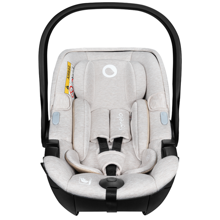 Lionelo, Moxie, i-Size, fotelik samochodowy, Beige Sand, 40-87 cm