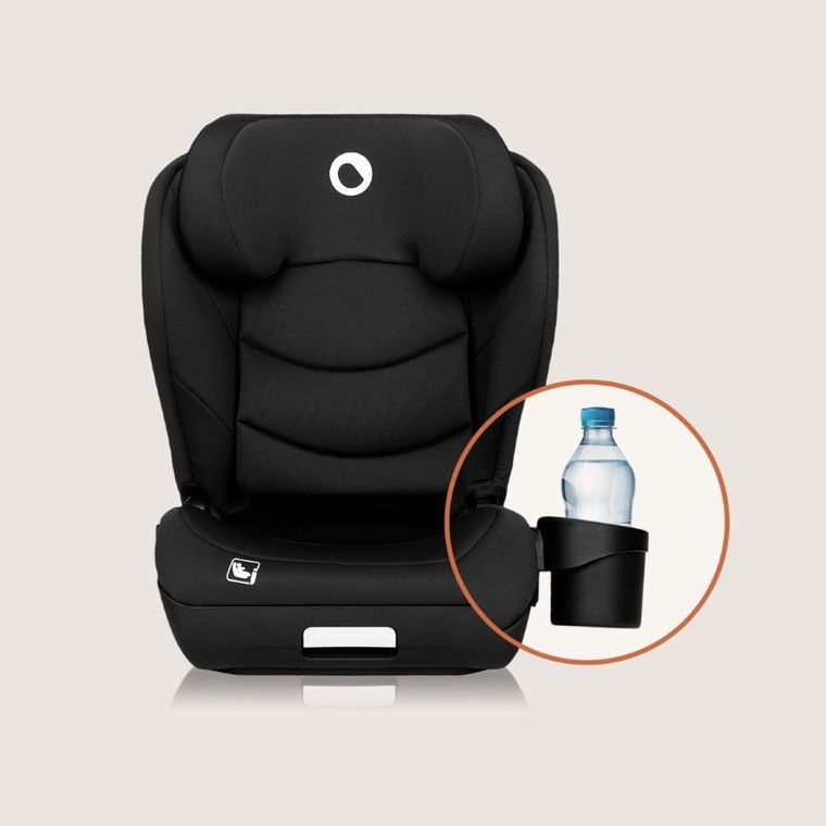 Lionelo, Neal, fotelik samochodowy, i-Size, Black Carbon, 100-150 cm